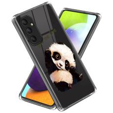 OEM - Samsung Galaxy A55 5G Skal TPU IMD M&ouml;nstertryck Skydd - Panda