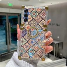 OEM - Samsung Galaxy A55 5G Skal TPU + PC M&ouml;nster Electroplating - 4#