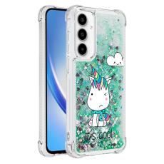 OEM - Samsung Galaxy A55 5G Skal TPU Snabbsand M&ouml;nster - Sittande H&auml;st