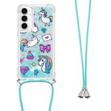 OEM - Samsung Galaxy A55 5G Skal TPU Snabbsandm&ouml;nster - H&auml;st och Diamant