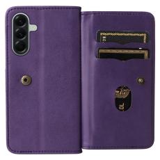 OEM - Samsung Galaxy A57 Pl&aring;nboksfodral Konstl&auml;der St&auml;ll - Lila