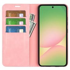 OEM - Samsung Galaxy A57 Pl&aring;nboksfodral Konstl&auml;der - Rosa