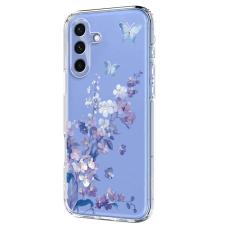 OEM - Samsung Galaxy A57 Mobilskal TPU Blomm&ouml;nster - Violett