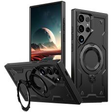 N/A - Samsung Galaxy S25 Ultra Skal Plast Militärskydd - Svart