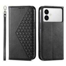 ABEEL - Samsung Galaxy S26 Edge Pl&aring;nboksfodral Konstl&auml;der - Svart