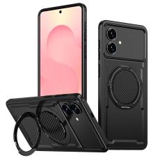 OEM - Samsung Galaxy S26 Edge Mobilskal Magnetiskt TPU + PC - Svart