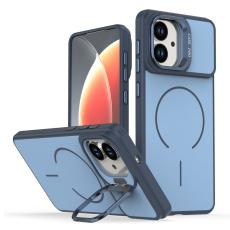 OEM - Samsung Galaxy S26 Edge Mobilskal Plast med St&auml;ll - Bl&aring;