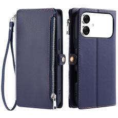 OEM - Samsung Galaxy S26 Edge Mobilskal TPU + KonstL&auml;der - Bl&aring;