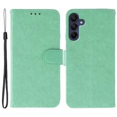 OEM - Samsung Galaxy S26+ Fodral PU L&auml;der Flip med Rem - Gr&ouml;n