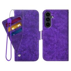 OEM - Samsung Galaxy S26 Fodral Vattent&aring;lig M&aring;lning Konstl&auml;der - Lila