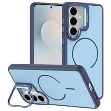 OEM - Samsung Galaxy S26 Plus Mobilskal Plast Med F&auml;llbar St&auml;llning - Bl&aring;