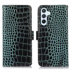 OEM - Samsung Galaxy S26 / S26 Pro Fodral RFID Skydd &Auml;kta L&auml;der - Gr&ouml;n