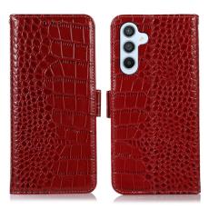 OEM - Samsung Galaxy S26 / S26 Pro Fodral RFID Skydd &Auml;kta L&auml;der - R&ouml;d