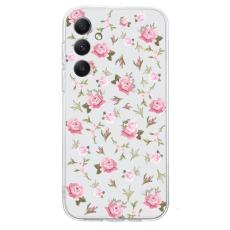 OEM - Samsung Galaxy S26+ Skal Mjuk TPU M&ouml;nstertryck - Rosa Blommor