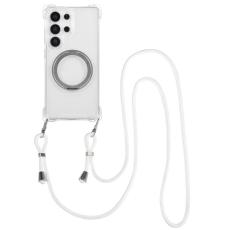 OEM - Samsung Galaxy S26 Ultra Skal Magnetiskt St&auml;ll TPU + PC - Transparent