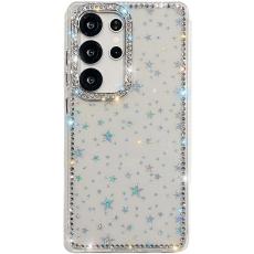 OEM - Samsung Galaxy S26 Ultra Mobilskal Rhinestone Glitter TPU + PC - Transparent
