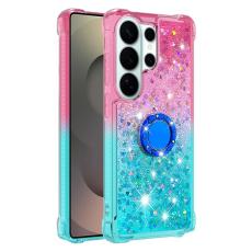 OEM - Samsung Galaxy S26 Ultra Skal TPU Gradiant St&ouml;d Skydd - Rosa+Himmelbl&aring;