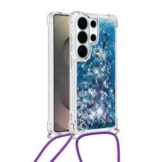 OEM - Samsung Galaxy S26 Ultra Skal TPU Snabbsand Telefonfodral - Bl&aring; / Hj&auml;rtor