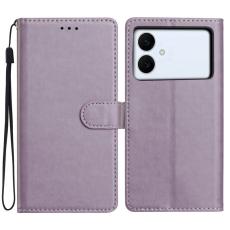 OEM - Samsung Galaxy S26 Edge Pl&aring;nboksfodral Konstl&auml;der St&auml;ll - Lila