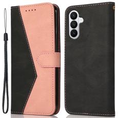 OEM - Samsung Galaxy S26 Pro Fodral L&auml;der St&auml;ll - Svart/Ros&eacute;guld