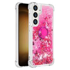 OEM - Samsung Galaxy S26 Pro Skal TPU St&ouml;d Fodral - Rosa / Hj&auml;rtar