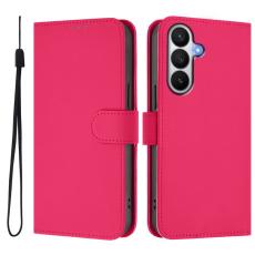 OEM - Samsung Galaxy S26 / S26 Pro Fodral Konstl&auml;der - Rosar&ouml;d