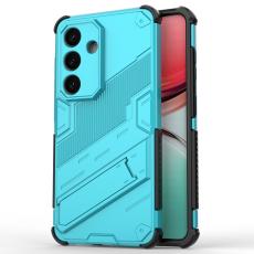 OEM - Samsung Galaxy S26/S26 Pro Skal Plast St&ouml;tt&aring;lig Med St&auml;ll - Baby Blue