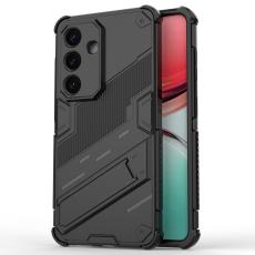 OEM - Samsung Galaxy S26/S26 Pro Skal Plast St&ouml;tt&aring;ligt Med St&auml;ll - Svart