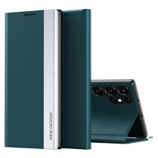 OEM - Samsung Galaxy S26 Ultra Mobilskal Anti-Drop &Auml;kta L&auml;der - Gr&ouml;n