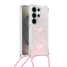 OEM - Samsung Galaxy S26 Ultra Mobilskal TPU Quicksand - Rosa / Pentagram