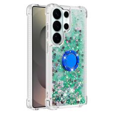 OEM - Samsung Galaxy S26 Ultra Skal TPU St&ouml;d Fodral - Gr&ouml;n / Hj&auml;rtan