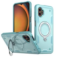 N/A - Samsung Galaxy XCover7 Pro Skal Plast Militärt Skydd - Baby Blue