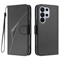 OEM - Triangle Samsung Galaxy S26 Ultra Mobilskal KonstL&auml;der - Svart