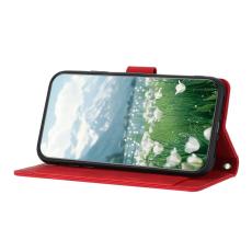 OEM - Tulip Samsung Galaxy A37 Fodral Konstl&auml;der - R&ouml;d