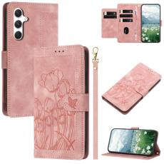 OEM - Tulip Samsung Galaxy S26 Plus Fodral KonstL&auml;der - Rosa