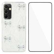 WANLONFENG - WANLONFENG Samsung Galaxy A55 5G Skal TPU + Akryl - Metall B&aring;ge