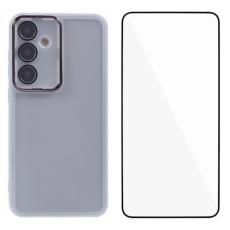 WANLONFENG - WANLONFENG Samsung Galaxy A55 5G Skal TPU DKSM - Transparent Vit