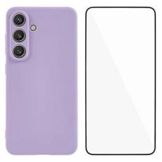 WANLONFENG - WANLONFENG Samsung Galaxy S26 Skal TPU ZB Serie - Lila