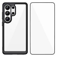 OEM - WANLONFENG Samsung Galaxy S26 Ultra Mobilskal TPU XC Serie - Svart