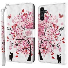 OEM - Wish Tree Samsung Galaxy A55 5G Skal 3D M&ouml;nster Folio - Wish Tree