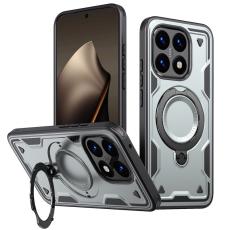 N/A - Xiaomi 15T Skal Militärskydd Plast Kickstand - Grå