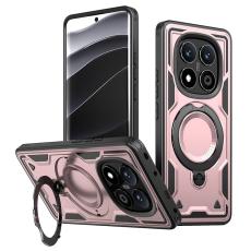 N/A - Xiaomi Redmi Note 14 Pro 5G Skal Plast MagSafe Skydd - Rose Gold