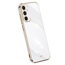 XINLI - XINLI Samsung Galaxy A35 5G Skal Mjuk TPU St&ouml;ts&auml;ker - Vit