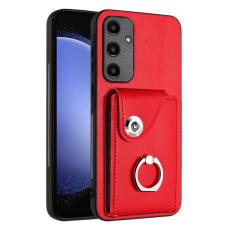 OEM - YB Leather Coating Series-7 Samsung Galaxy A55 5G Skal - R&ouml;d