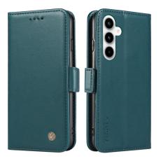 YIKATU - YIKATU Samsung Galaxy A35 5G Fodral &Auml;kta L&auml;der - Gr&ouml;n