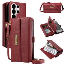 YIKATU - YIKATU Samsung Galaxy S26 Ultra Fodral L&auml;der - R&ouml;d