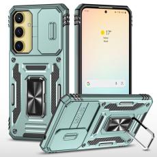 OEM - Armor Samsung Galaxy A35 5G / A55 5G Skal Plast Kickstand - Gr&ouml;n
