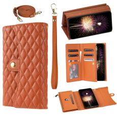 OEM - BKS Samsung Galaxy A35 5G Skal &Auml;kta L&auml;der - Brun