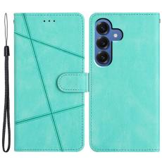 OEM - Crazy Horse Samsung Galaxy S26 Plus Fodral Konstl&auml;der St&auml;ll - Gr&ouml;n