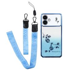 KADEM - KADEM Samsung Galaxy S26 Edge Skal Blomm&ouml;nster TPU Gradient - Bl&aring;